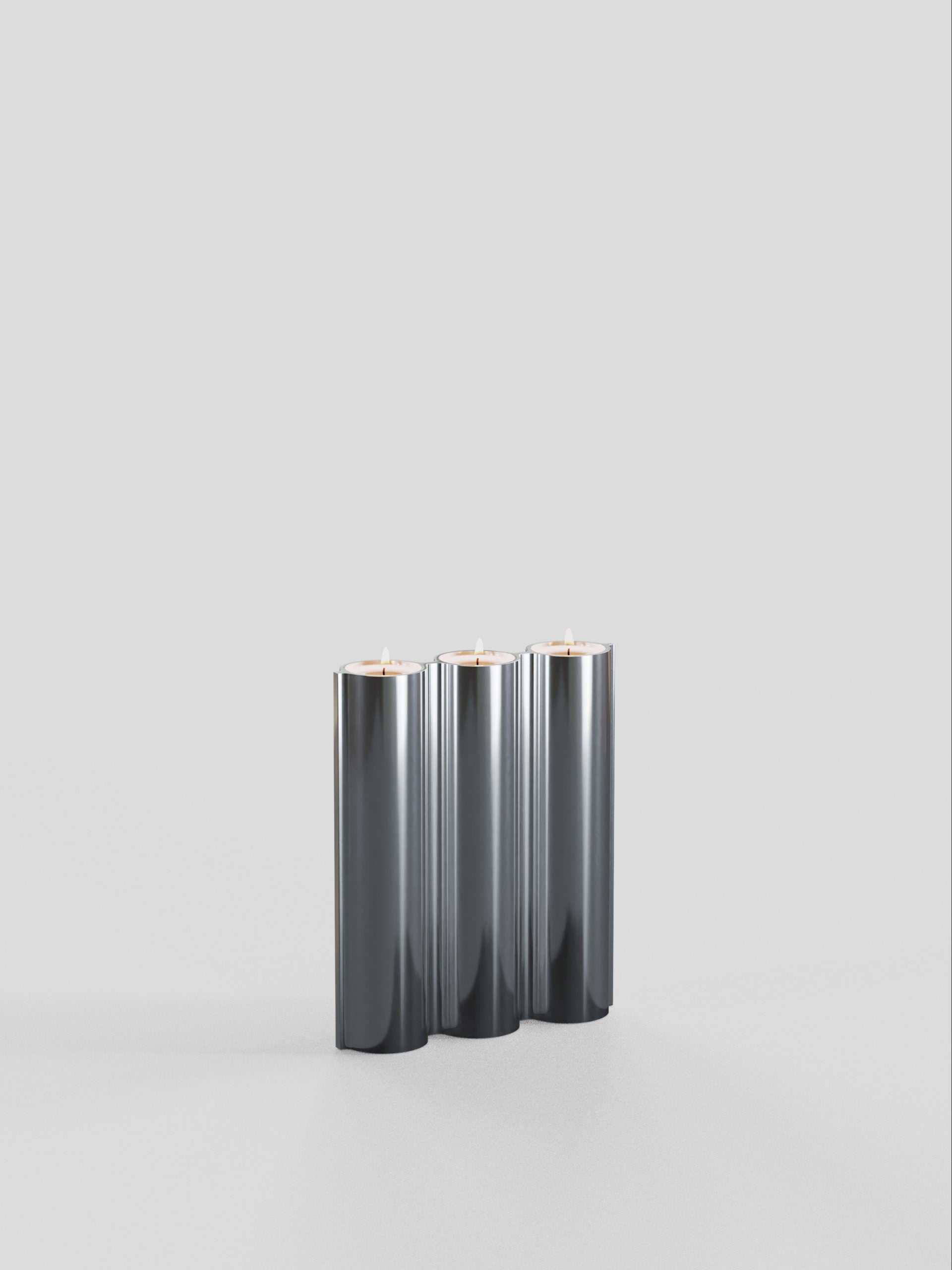 Silo Vase 3VK - Finish - Mirror Polished Aluminum