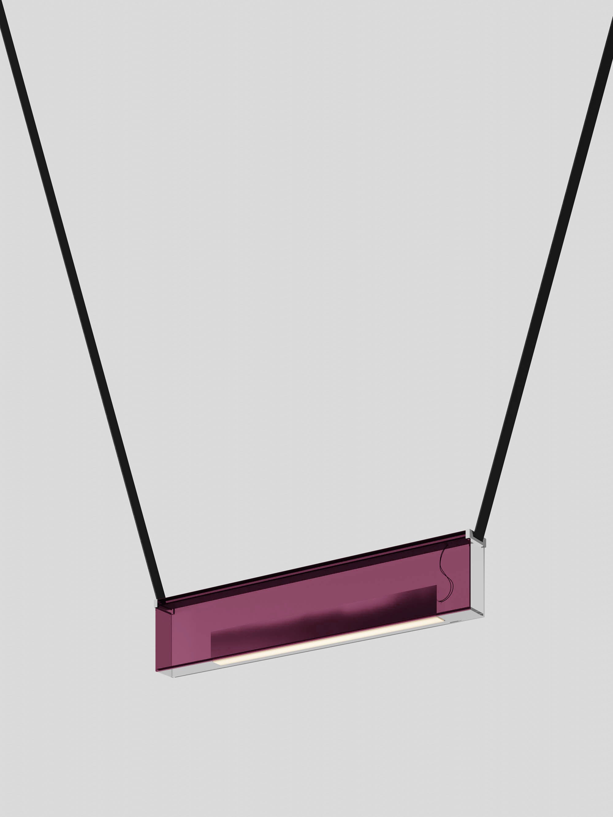 Plum / Frosted Extra Clear