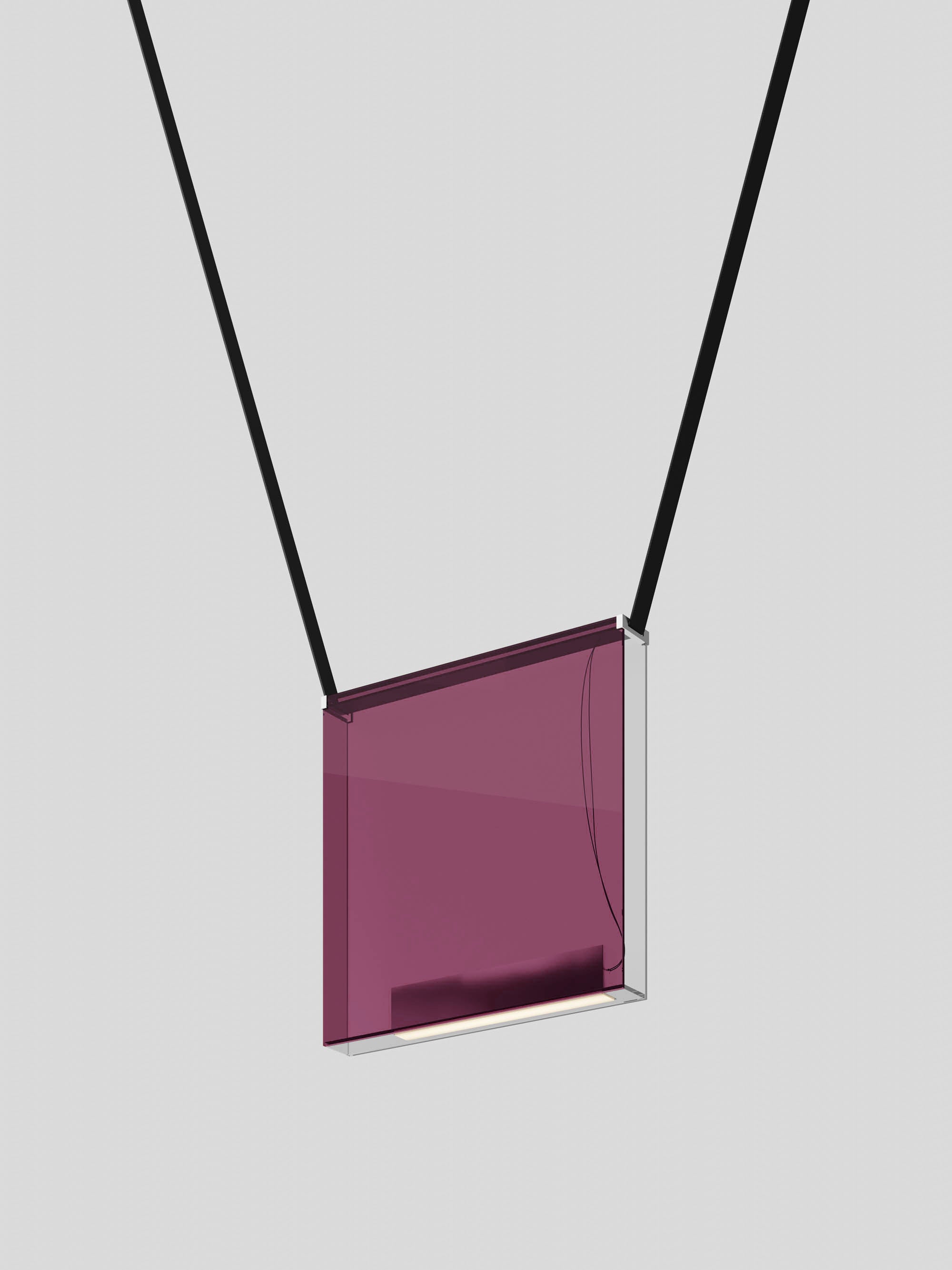 Plum / Frosted Extra Clear