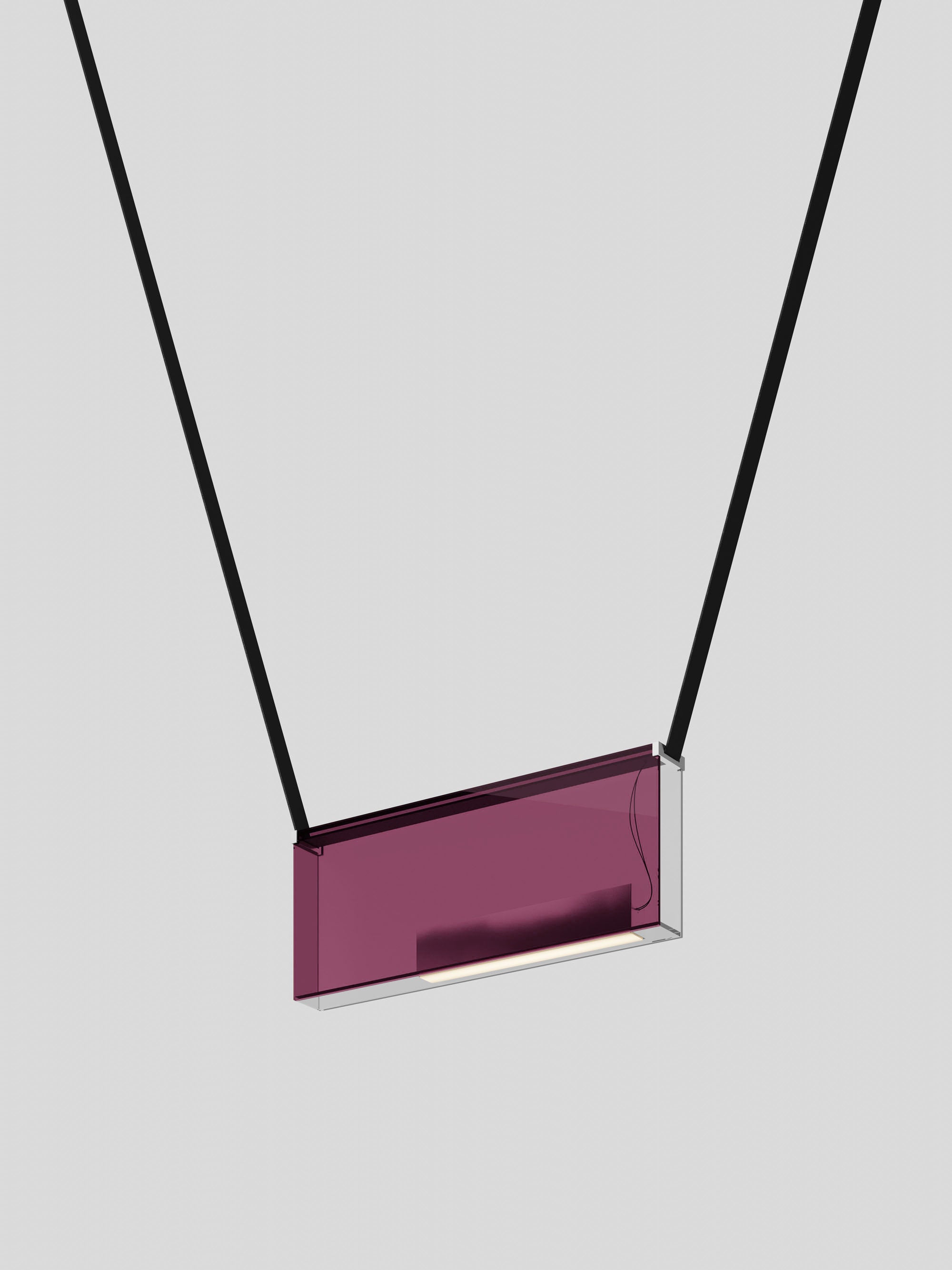 Plum / Frosted Extra Clear