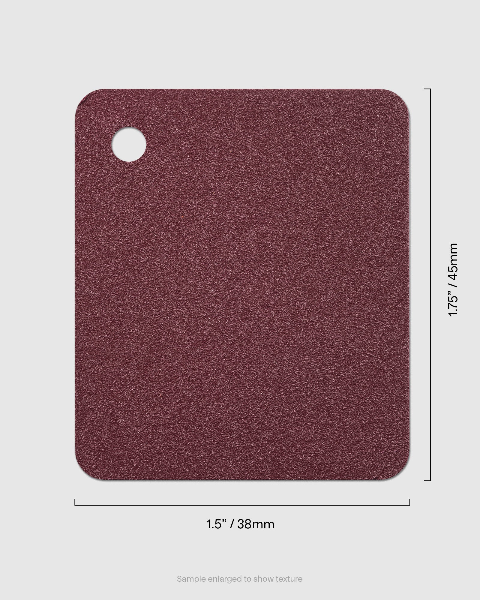 Textured Burgundy