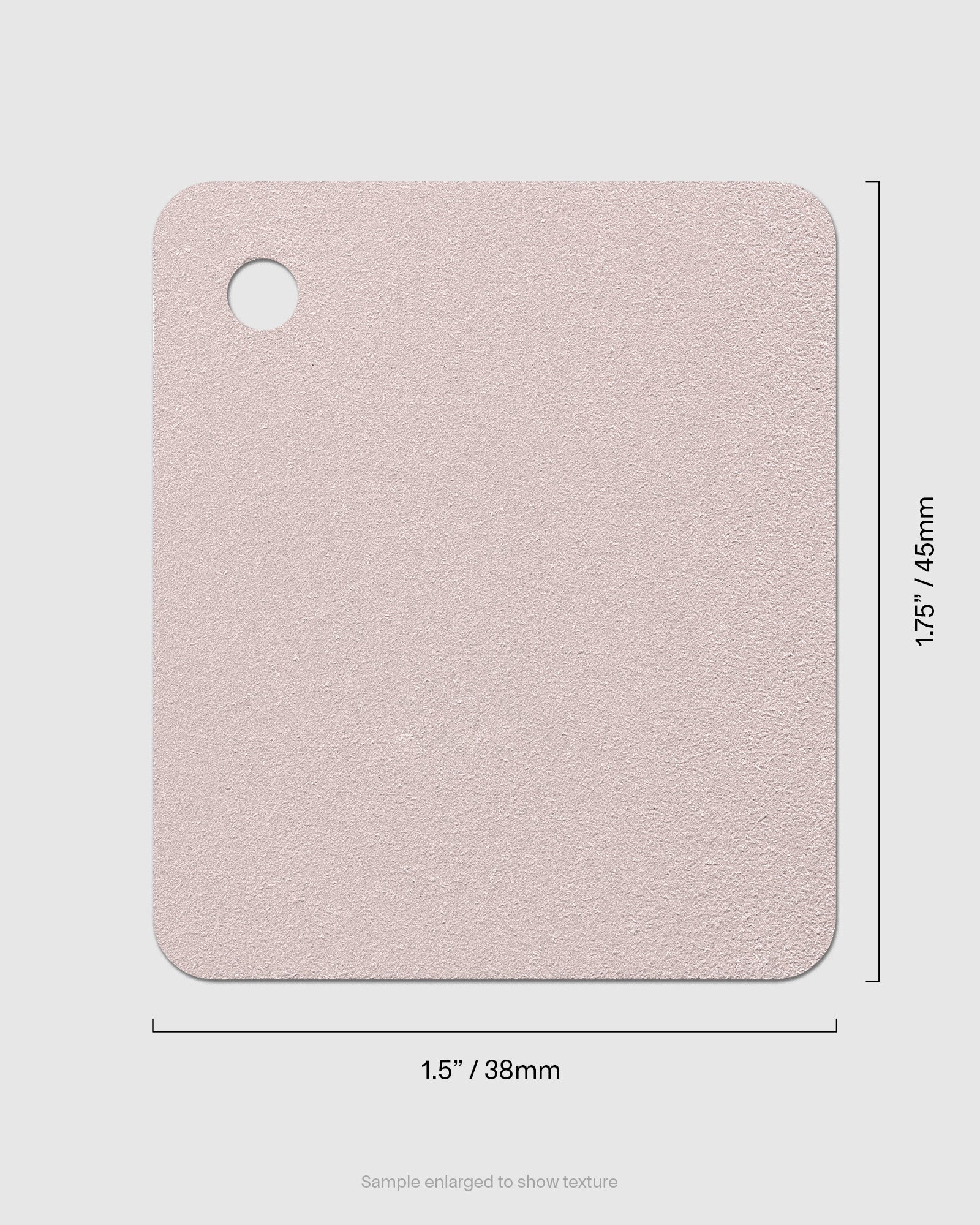 Wrinkled Dusty Pink