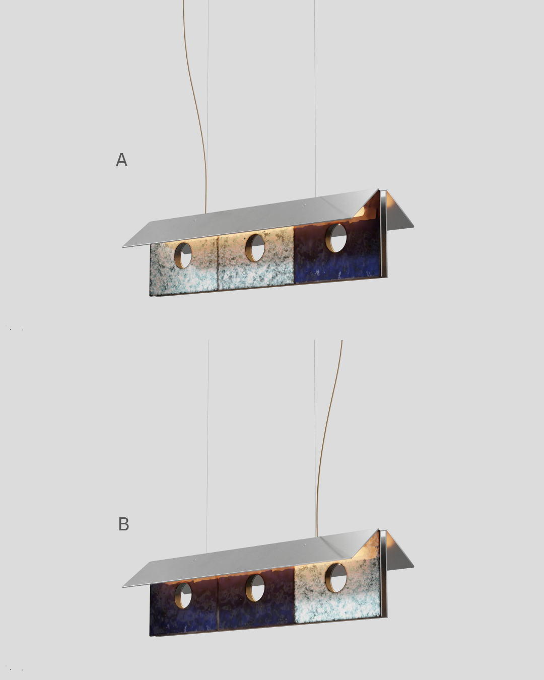 Palette 1 (Bluish black + Titanium white)