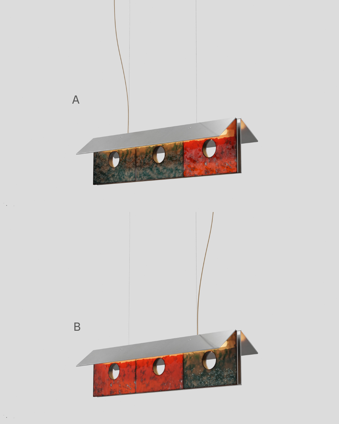 Palette 3 (Flame orange + Steel gray)