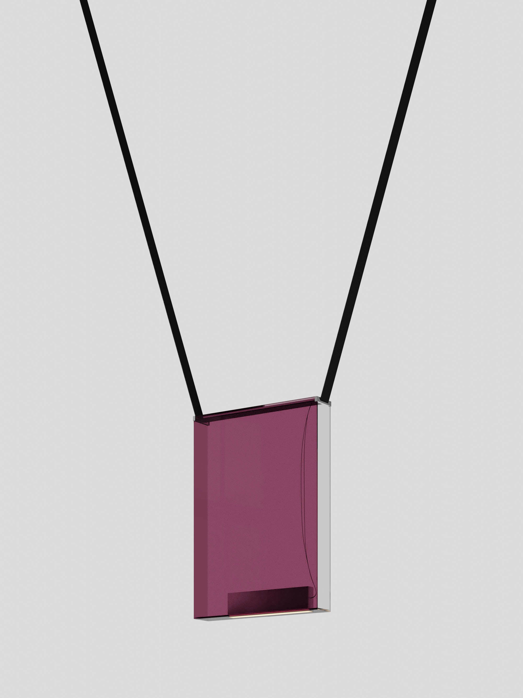 Plum / Frosted Extra Clear