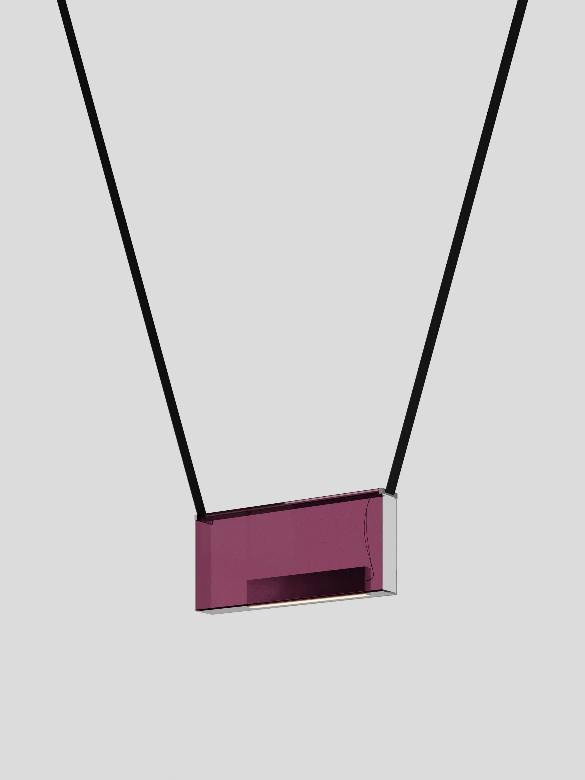 Plum / Frosted Extra Clear