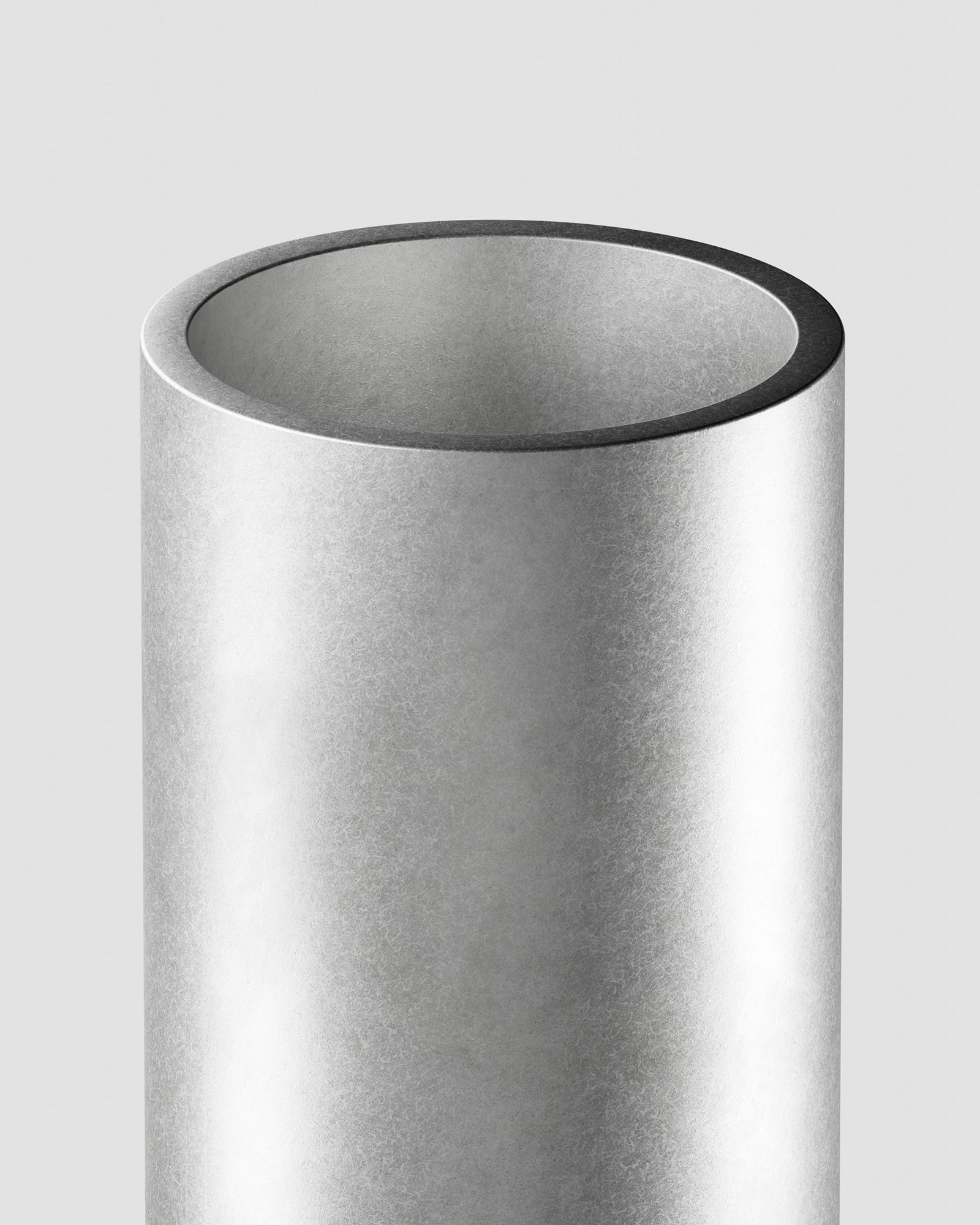 Tumbled Aluminum