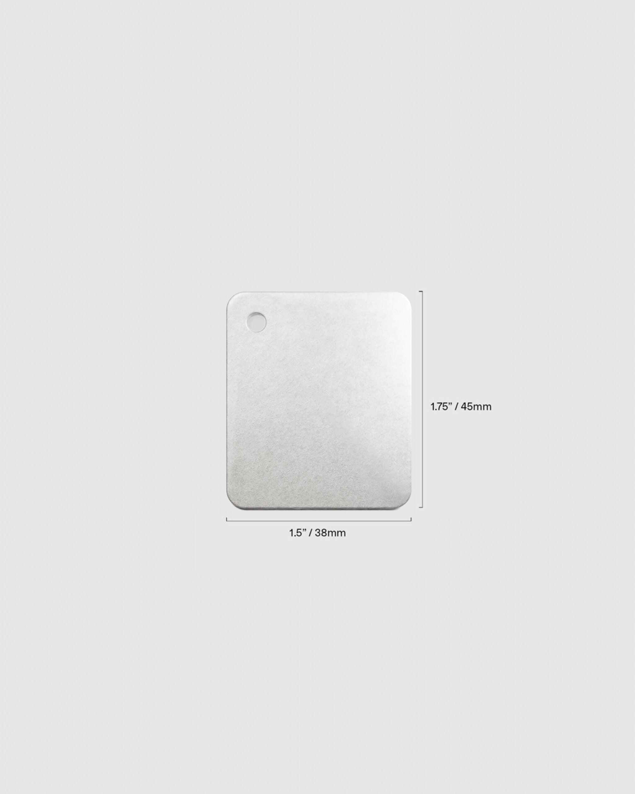 Tumbled Aluminum